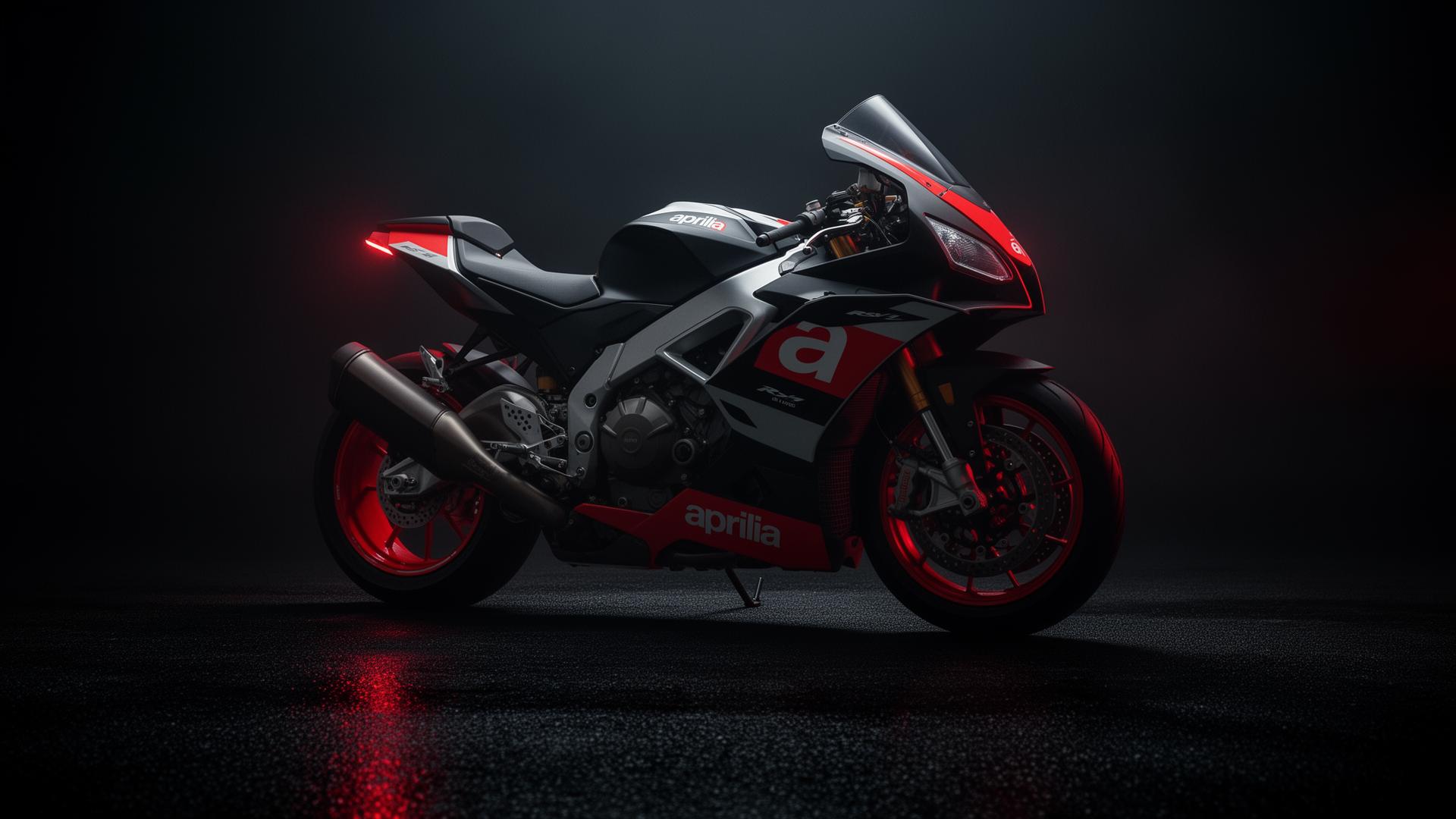Aprilia sport motorcycle